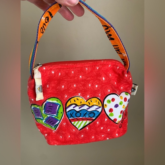 Sally Huss mini Bag Tote hearts rainbow colorful girlhoodcore - Picture 5 of 11